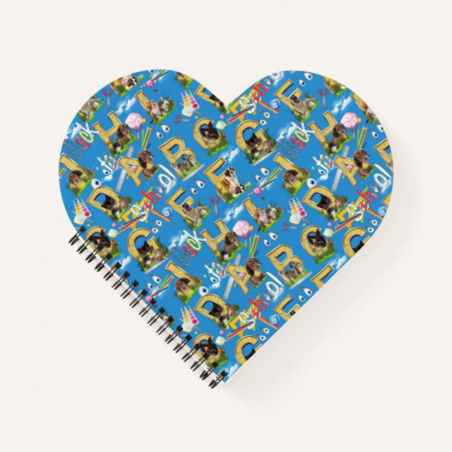 Carnet Retour À L'École ABC Conception Répétée (Devant)