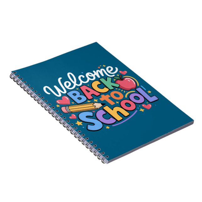 Carnet Retour à l'école enseignant premier jour d'école d (Côté Droit)