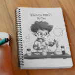 Carnet Retour À L'École I Science 8<br><div class="desc">Découvrez notre charmant Carnet Spiral avec des illustrations scientifiques et un nom de couverture personnalisé ! Ajoutez une touche de personnalité à vos notes et croquis avec ce carnet agréable et durable. Parfait pour les étudiants,  les enseignants ou toute personne qui aime les conceptions scientifiques.</div>