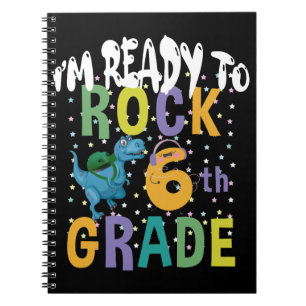 Carnet Retour à l'école Je suis prêt à rocker 6e année Di