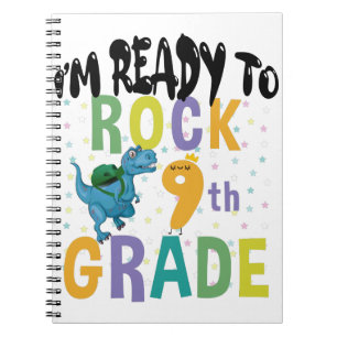 Carnet Retour à l'école Je suis prêt à rocker 9e année Di