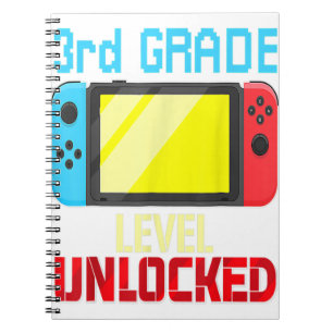 Carnet Retour à l'école Jeu vidéo Niveau 3e année Débloqu