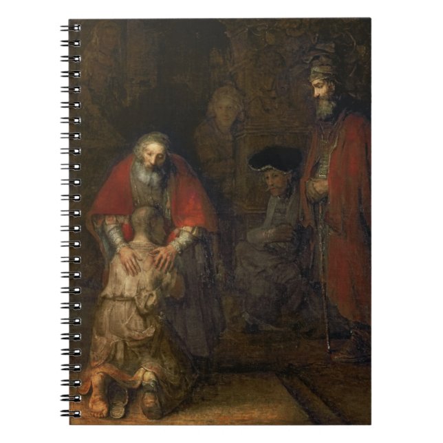 Carnet Retour du fils prodigue, c.1668-69 (Devant)