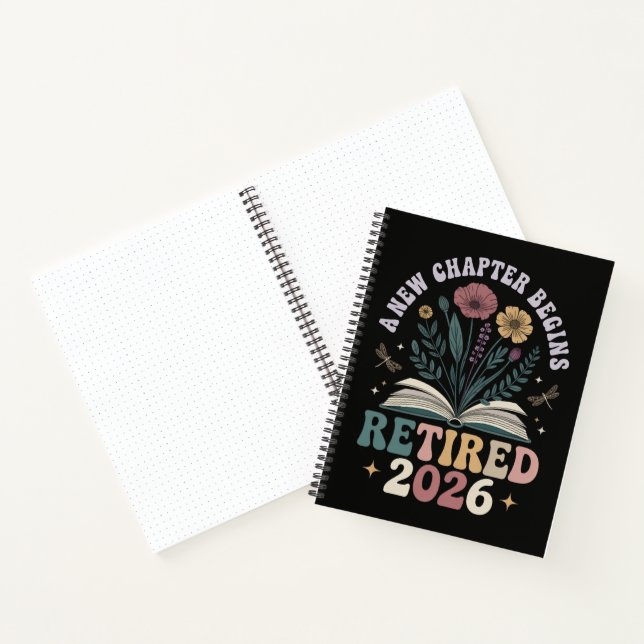 Carnet Retraité 2026 Un Nouveau Chapitre Commence (Intérieur)