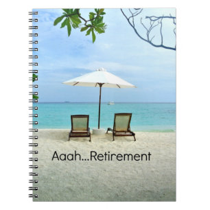 Carnet Retraite, détente à la plage
