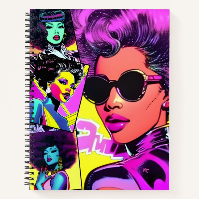 Carnet Retro Comic Art (Devant)