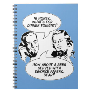 Carnet Retro Feminist Humor