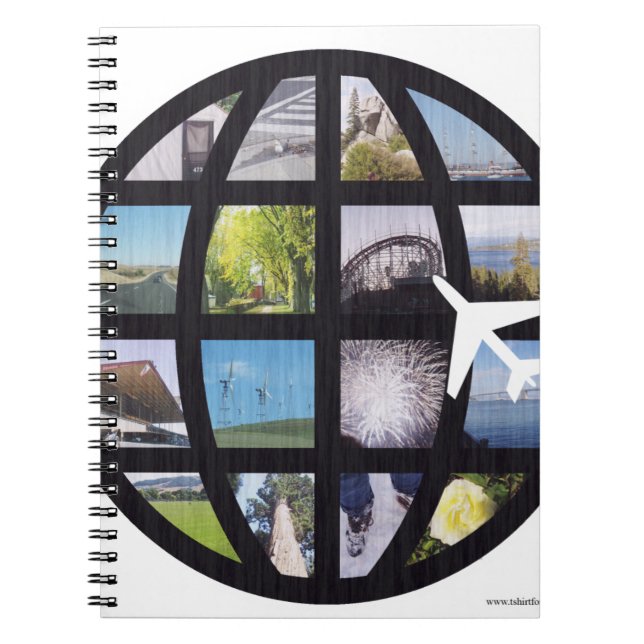 Carnet Retro Fun Photos Globe (Devant)