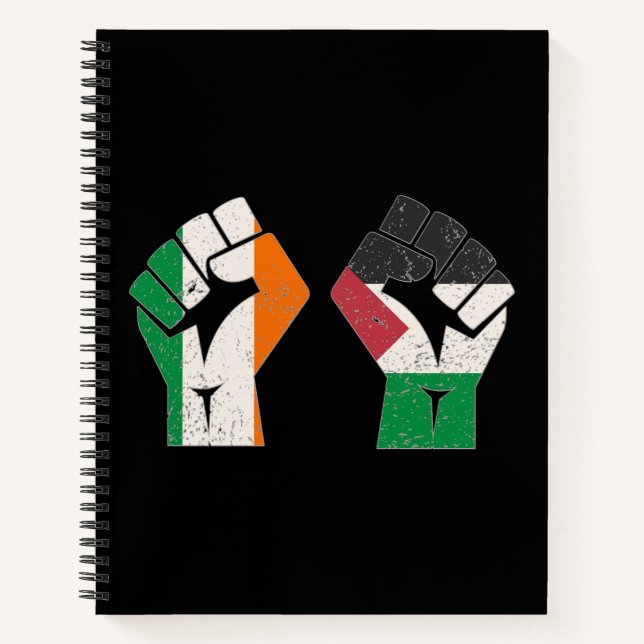 Carnet Rétro Irlande Palestine Solidarité Première révolu (Devant)