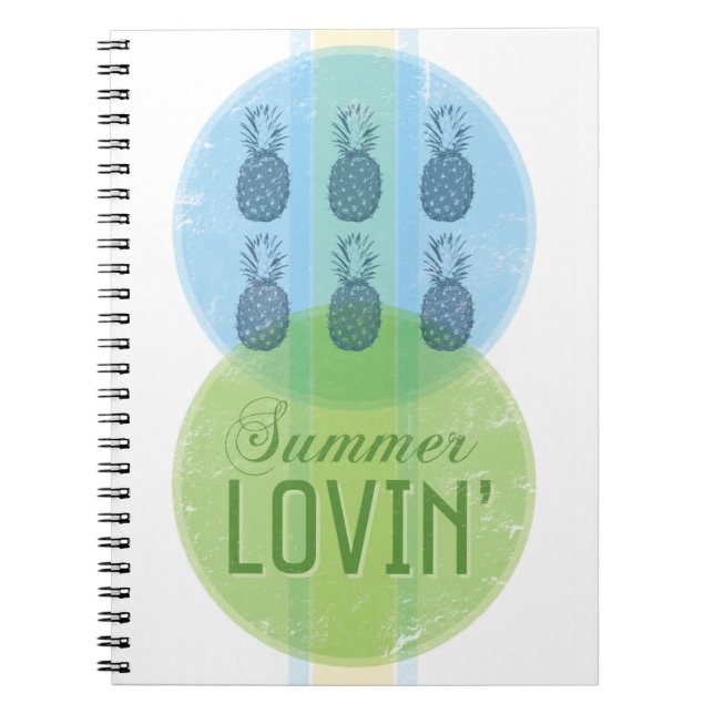 Carnet rétro Lovin' Summer (Devant)