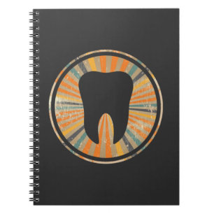 Carnet Retro Orthodontique dentisterie Vintage dent graph