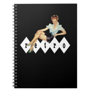 Carnet Retro Pin Up Girl
