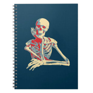 Carnet Retro Skeleton