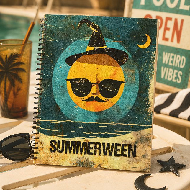Carnet Retro Summerween Épouvantable Été Halloween (Créateur téléchargé)