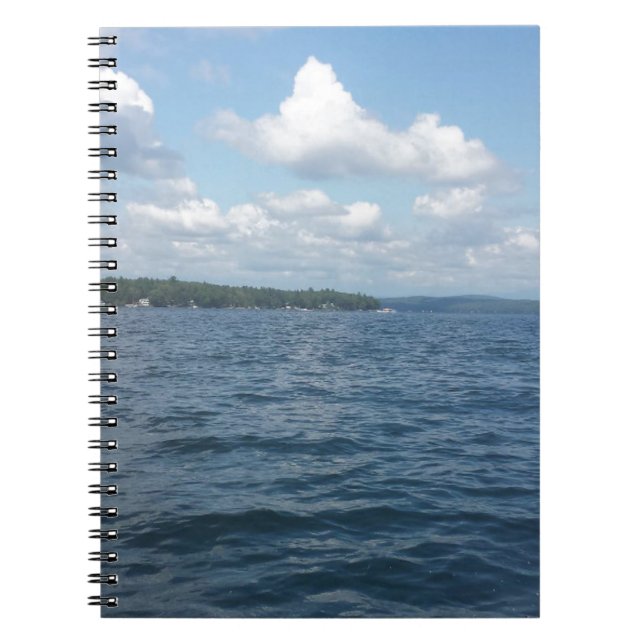 Carnet Rêvant d'été sur le lac Winnesquam dans le NH (Devant)