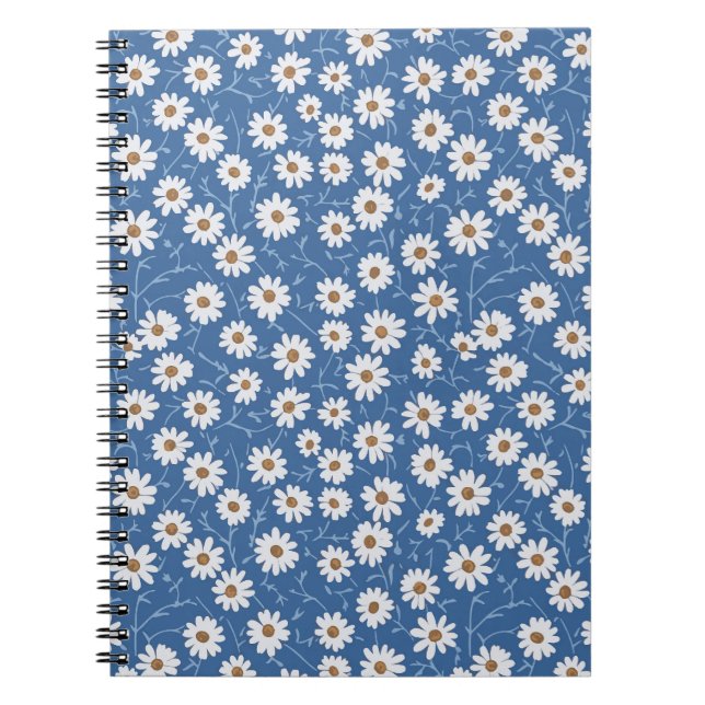 Carnet Rêve d'Indigo de Marguerites (Devant)