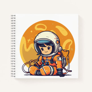 Carnet Rêve Grand, Petit Astronaute