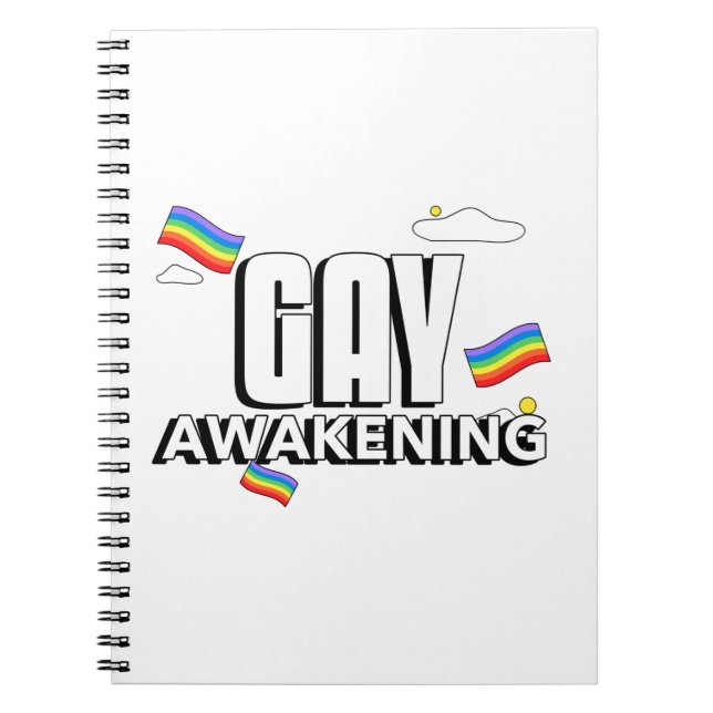 Carnet Réveil gay (Devant)