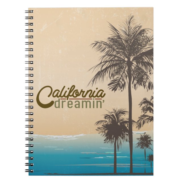 Carnet Rêver de la Californie (Devant)