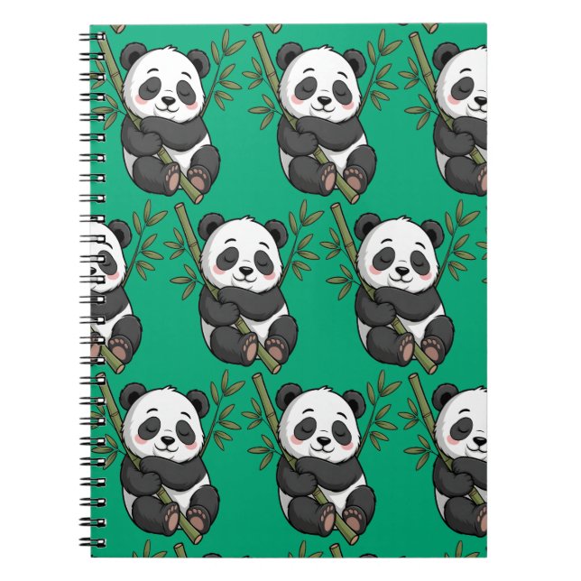 Carnet Rêver Panda Bear pour des idées (Devant)