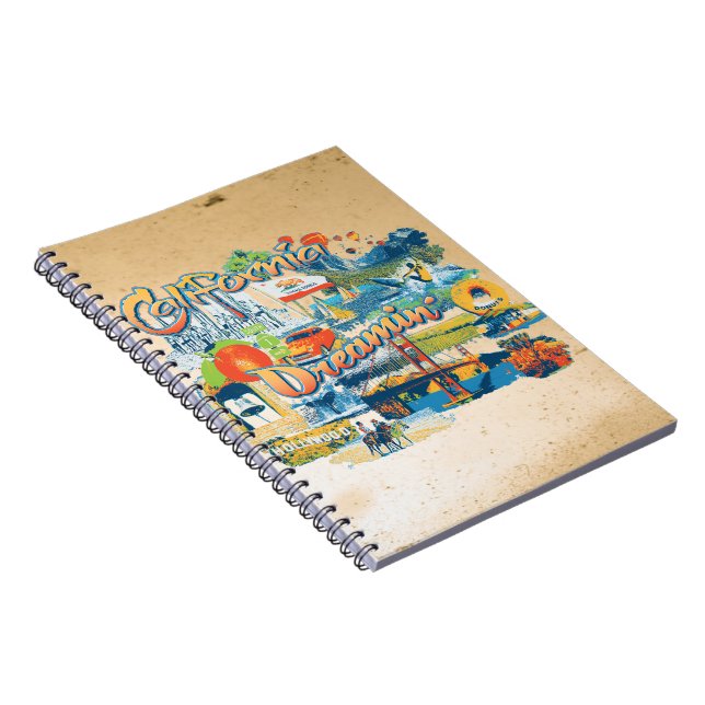 Carnet Rêverie de Californie (Côté Droit)