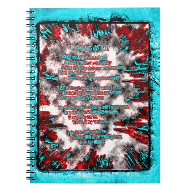 Carnet Rêves du péché (Devant)