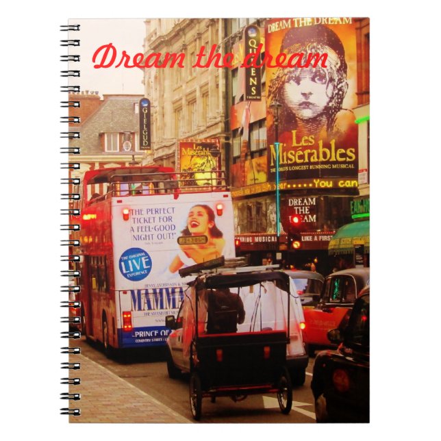 Carnet rêveur de Londres (Devant)