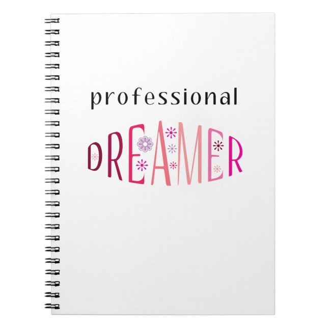 Carnet Rêveur professionnel (Devant)