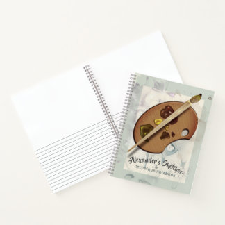 Carnet Revue Artiste Peinture Et Palette