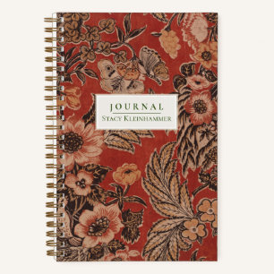 Carnet Revue botanique Vintage personnalisée