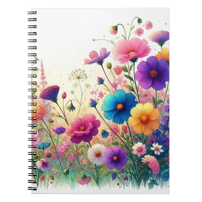 Carnet Rhapsodie de fleurs sauvages (Devant)