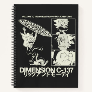 Carnet RICK ET MORTY™ Dimension C-137