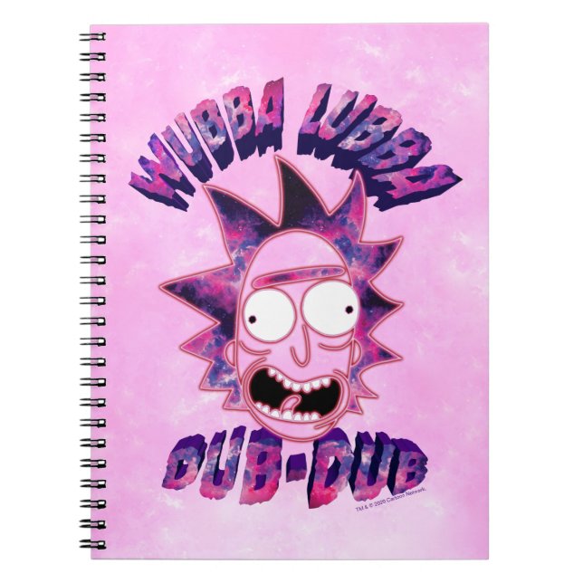 Carnet RICK ET MORTY™ | Dub-Dub Lubba Wubba (Devant)