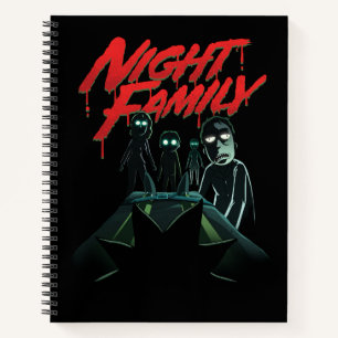 Carnet RICK ET MORTY™ Famille de nuit