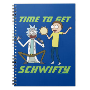 Carnet RICK ET MORTY™   Il Est Temps D'Obtenir Schwifty