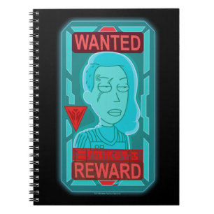 Carnet RICK ET MORTY™   Poster Recherché Space Beth