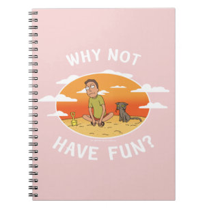 Carnet RICK ET MORTY™ Pourquoi ne pas s'amuser