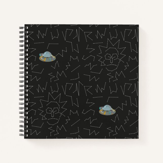 Carnet RICK ET MORTY™ | Rick Motif Constellation (Devant)