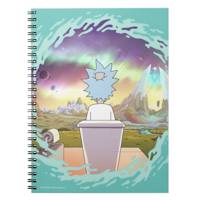 Carnet RICK ET MORTY™ | Rick's Private Place (Devant)