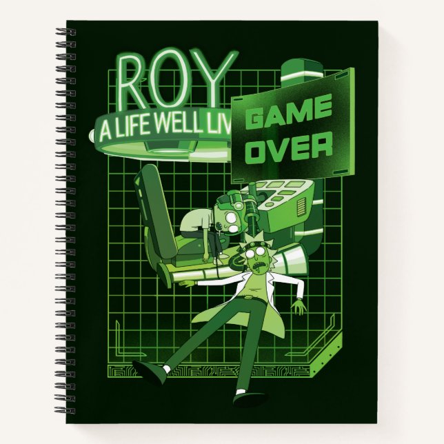 Carnet RICK ET MORTY™ | Roy A Life Well Lived (Devant)