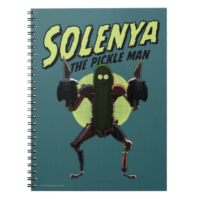 Carnet RICK ET MORTY™ | Solenya - L'homme chiche (Devant)