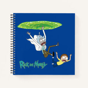 Carnet RICK ET MORTY™ Sortie du portail