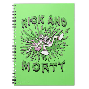 Carnet RICK ET MORTY™ Tomber Dans La Tva Acide