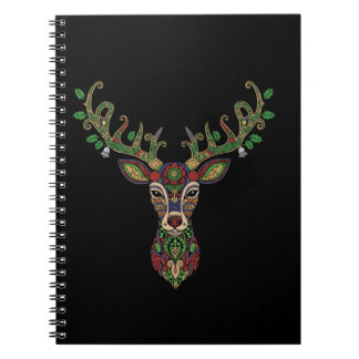 Carnet Rindeer de Noël Ornate Zentangle - Festive