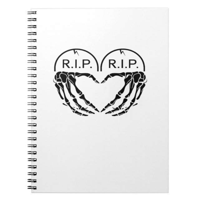 Carnet Rip, Conception En Forme De Coeur Faite De Gravest (Devant)