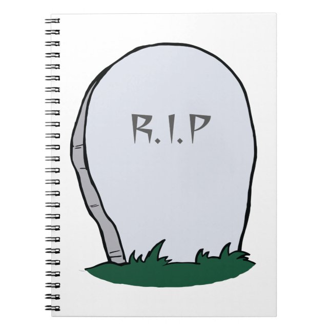 Carnet RIP Gravestone (Devant)
