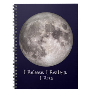 Carnet Rituel de la pleine lune Je libère Je me réaligné 