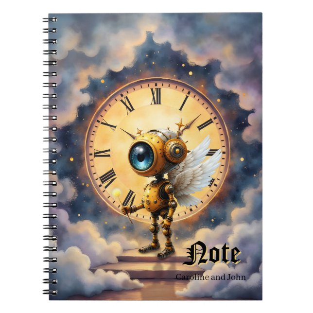 Carnet Robby le Gardien du Temps ailé – Série des Ailes d (Devant)