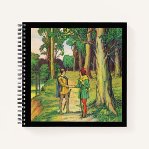 Carnet Robin des Bois et Petit Jean