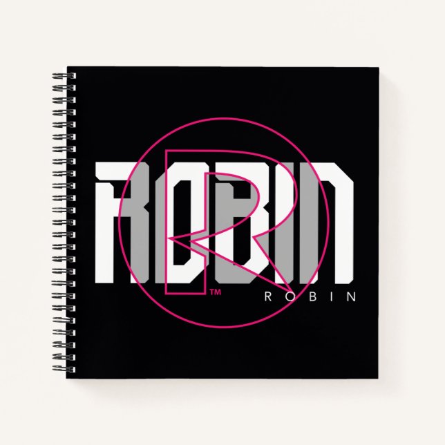 Carnet Robin Hi-Tech Nom Graphique (Devant)
